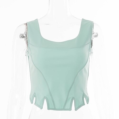 OEM European And American Small Vests Female Sexy Umbilical Jackets