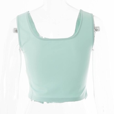 OEM European And American Small Vests Female Sexy Umbilical Jackets